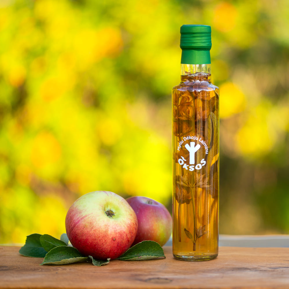 Šalavijo – obuolių sidro actas 250 ml – IŠPARDUOTA!